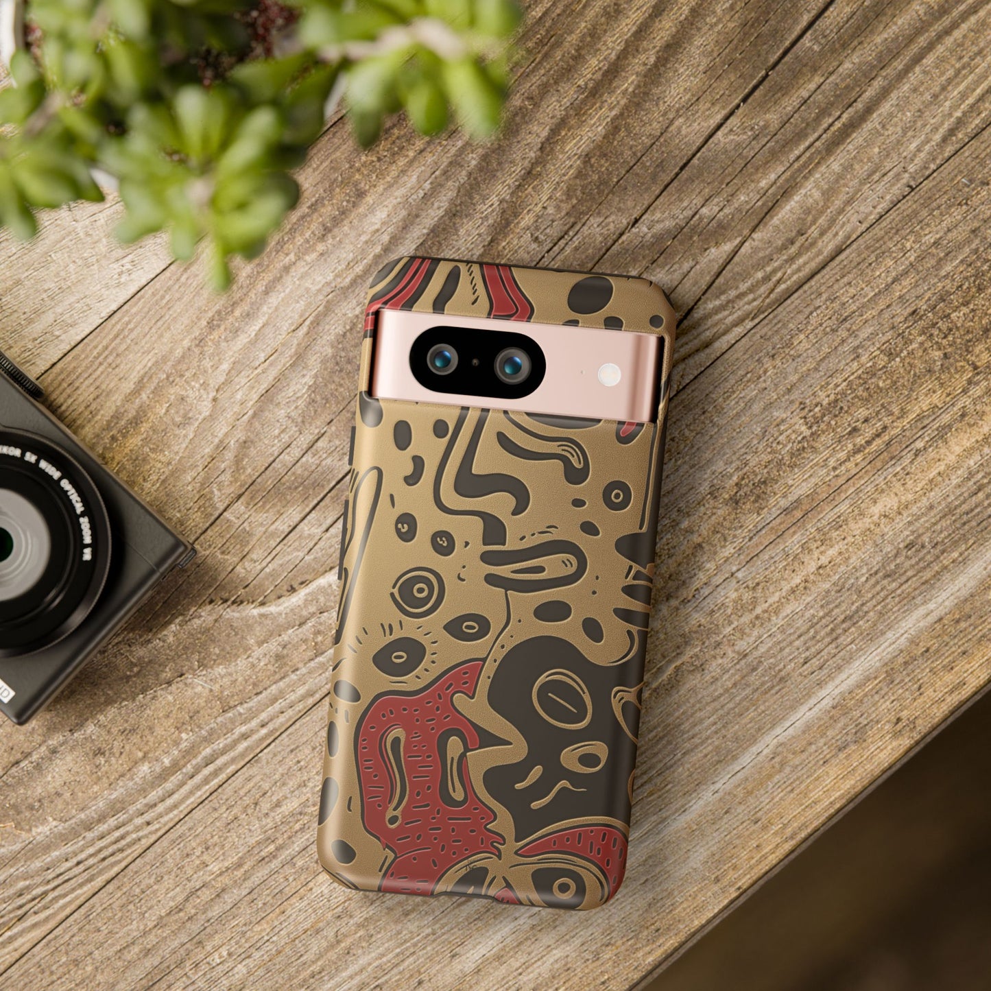 Bold Abstract Phone Case – Unique Artistic Design for iPhone, Samsung, Google Pixel