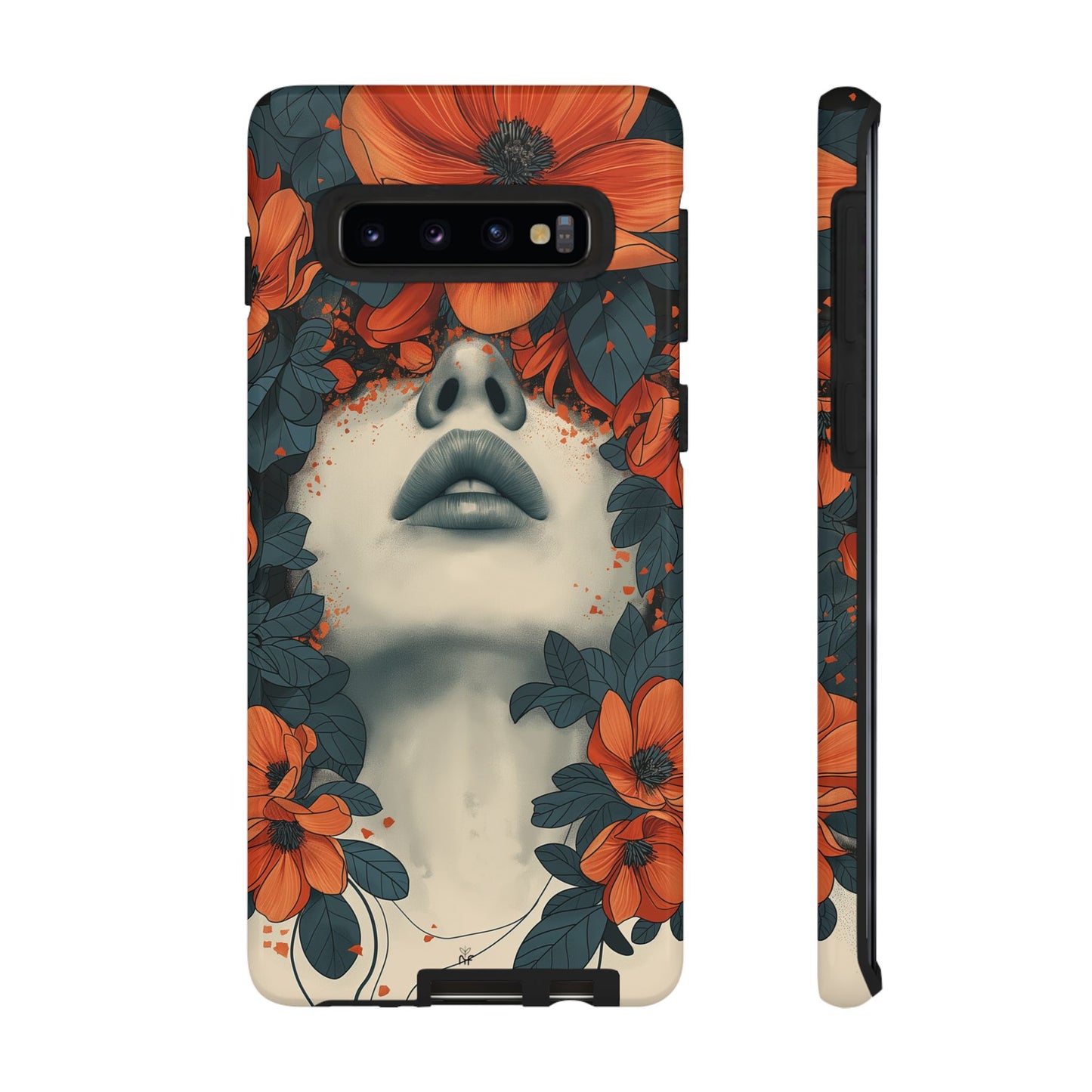 Floral Femme Art Phone Case Unique Aesthetic Design for iPhone, Samsung, Google Pixel Tough Case - NovaFlair