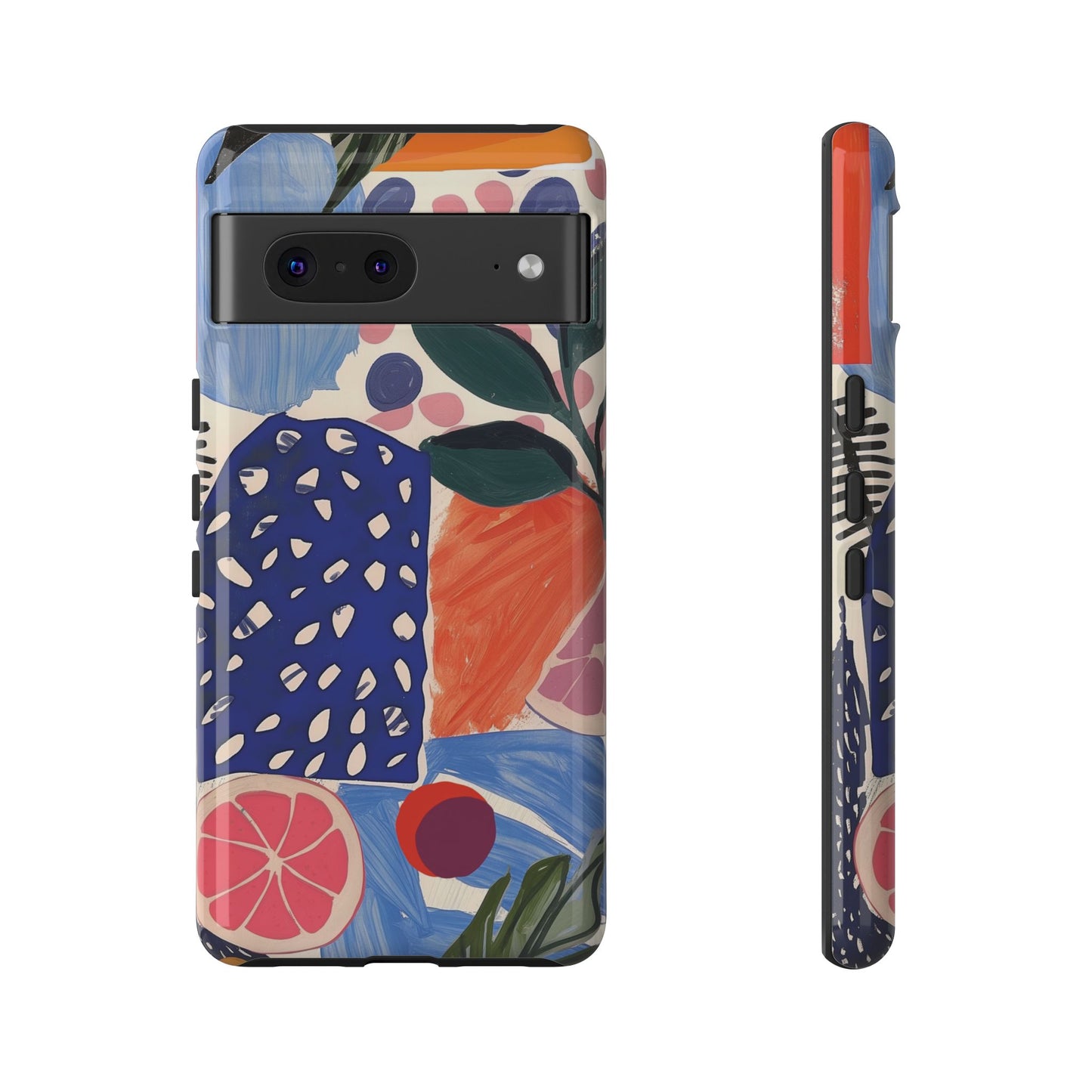 Vibrant Coquette Abstract Art Collage Phone Case – Artistic Design for iPhone