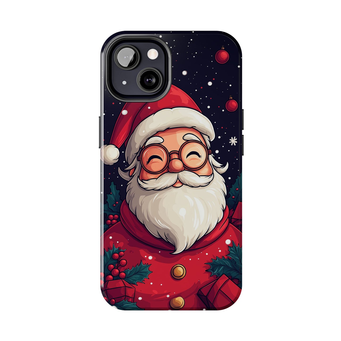 Jolly Santa Claus Christmas Phone Case – Festive Holiday Design
