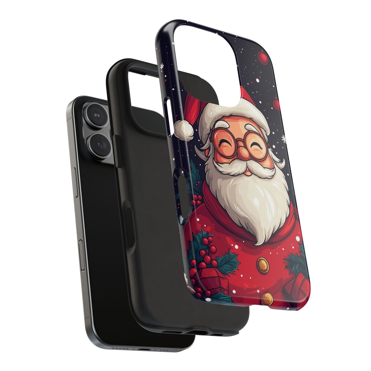 Jolly Santa Claus Christmas Phone Case – Festive Holiday Design