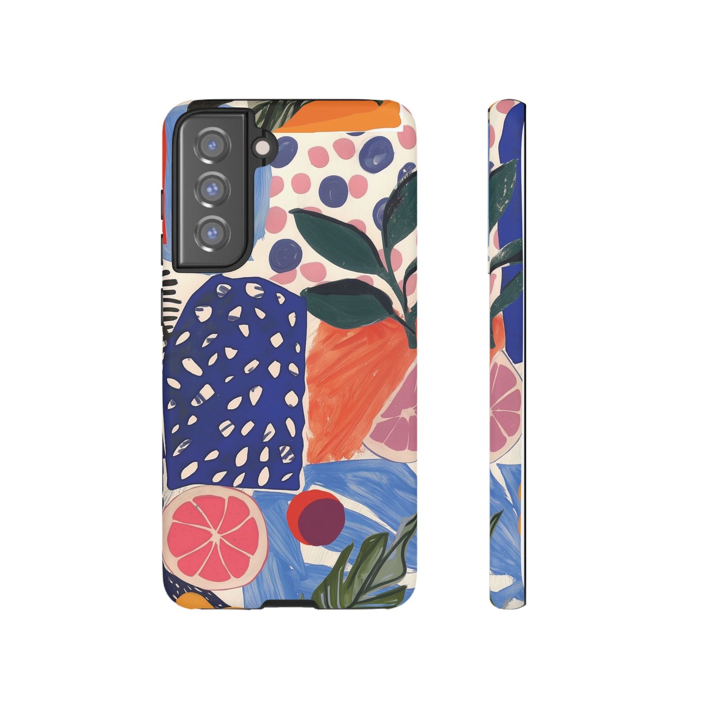Vibrant Coquette Abstract Art Collage Phone Case – Artistic Design for iPhone
