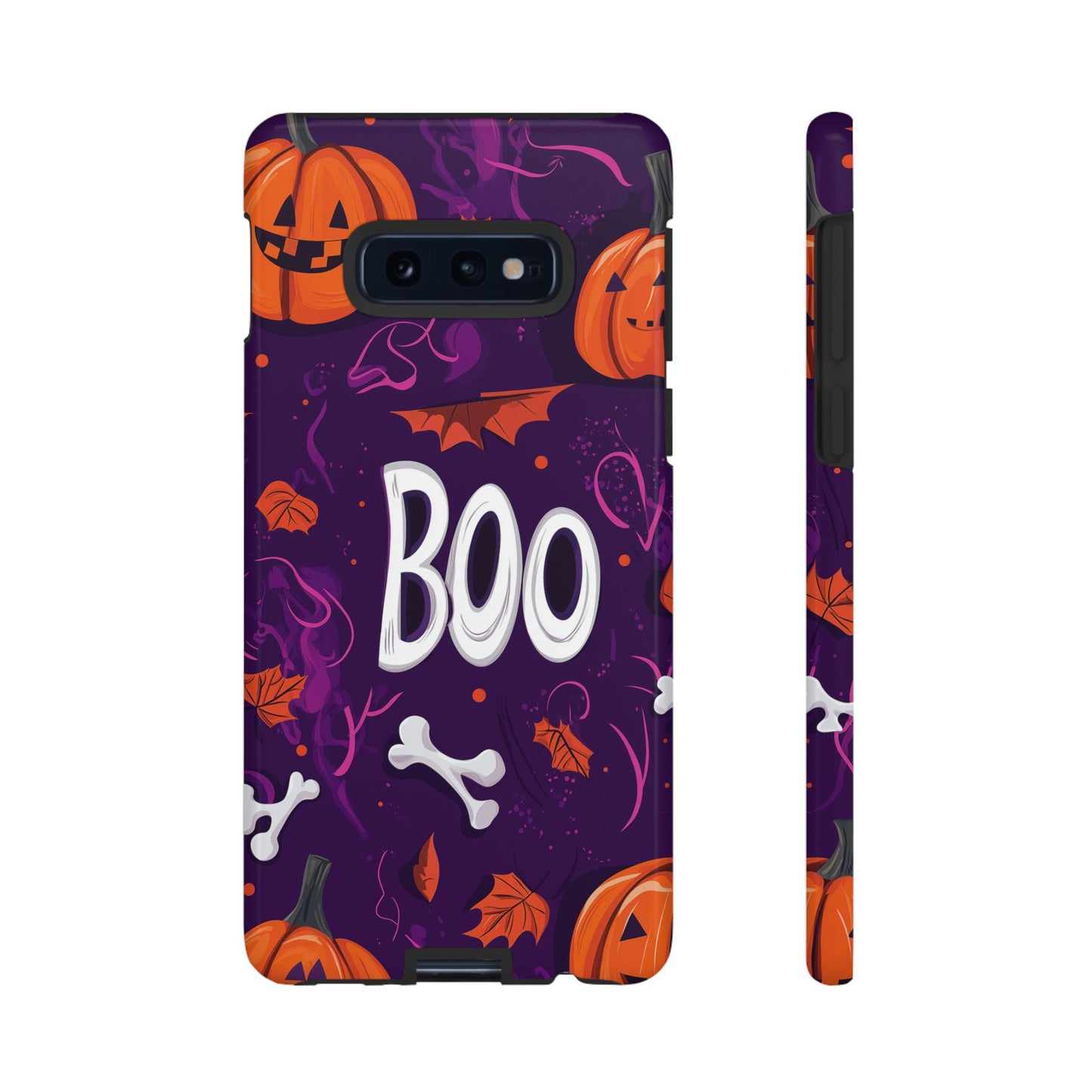 Halloween ‘Boo’ Phone Case – Spooky Fun Design for iPhone, Samsung, Google Pixel