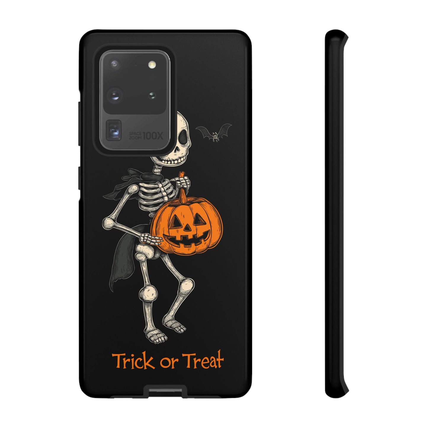 Skeleton Trick or Treat Halloween Phone Case