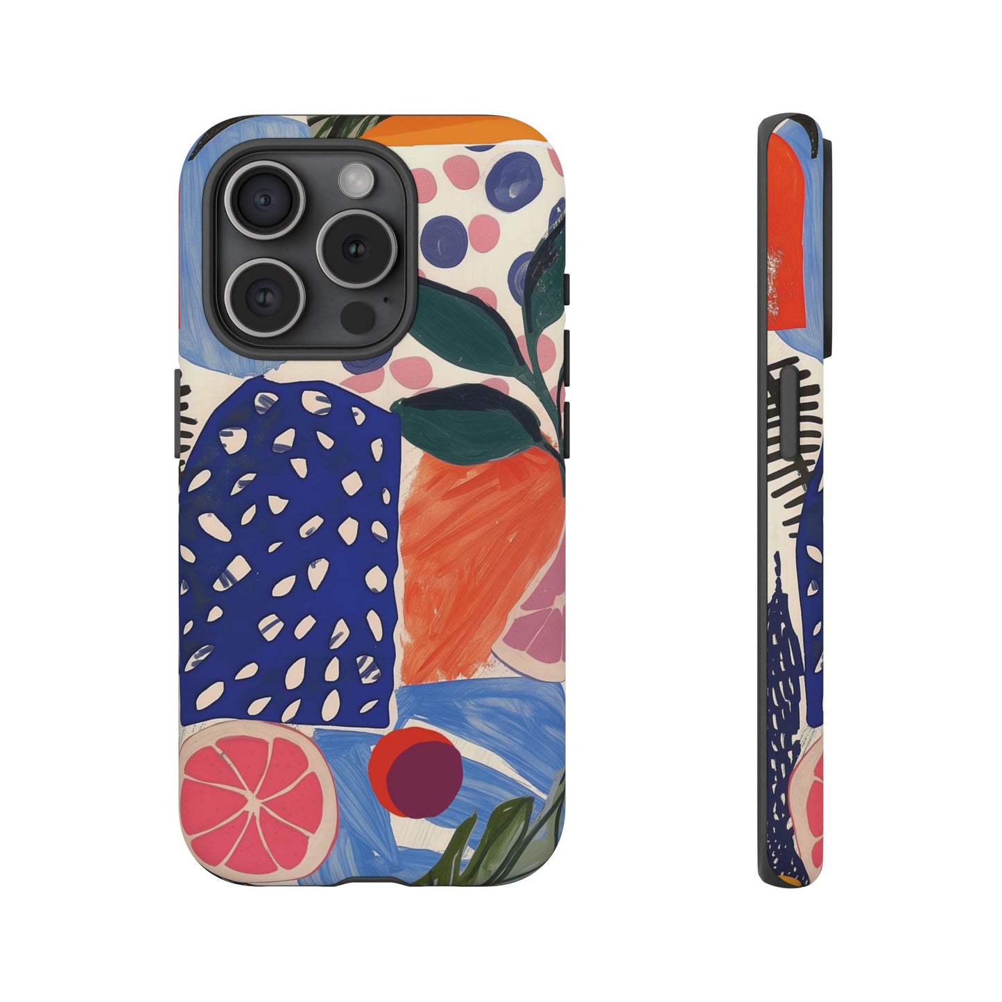 Vibrant Coquette Abstract Art Collage Phone Case – Artistic Design for iPhone