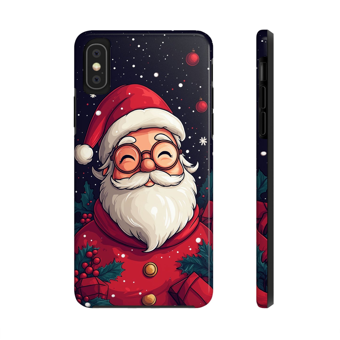 Jolly Santa Claus Christmas Phone Case – Festive Holiday Design