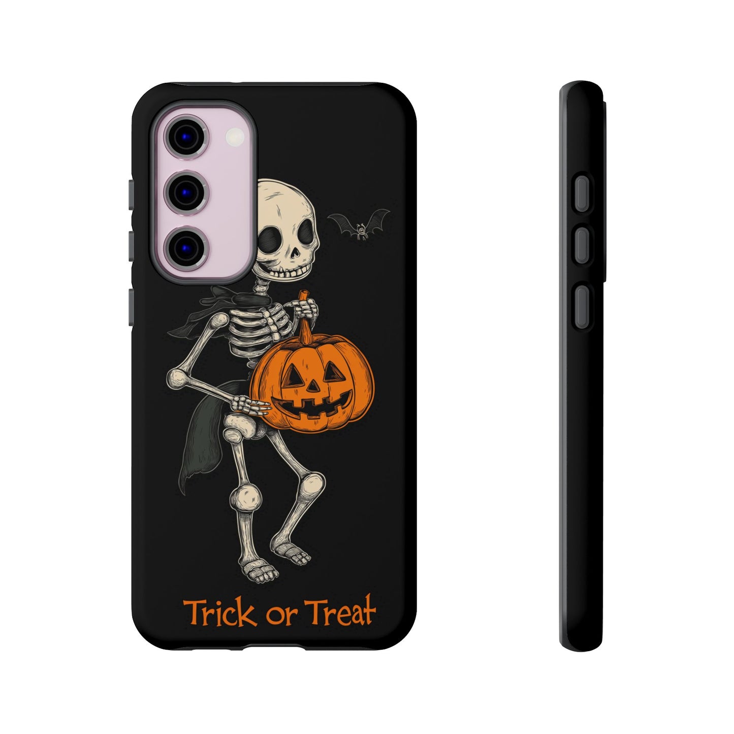 Skeleton Trick or Treat Halloween Phone Case