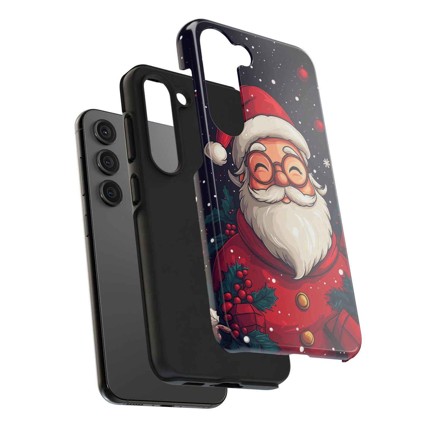 Jolly Santa Claus Christmas Phone Case – Festive Holiday Design
