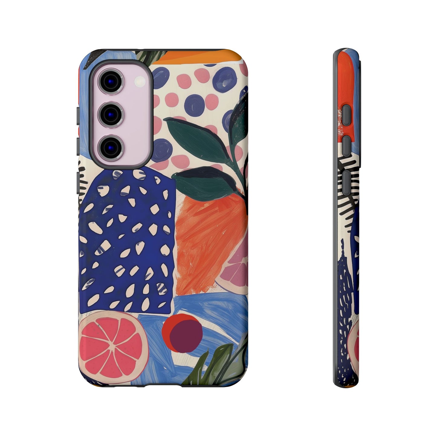 Vibrant Coquette Abstract Art Collage Phone Case – Artistic Design for iPhone