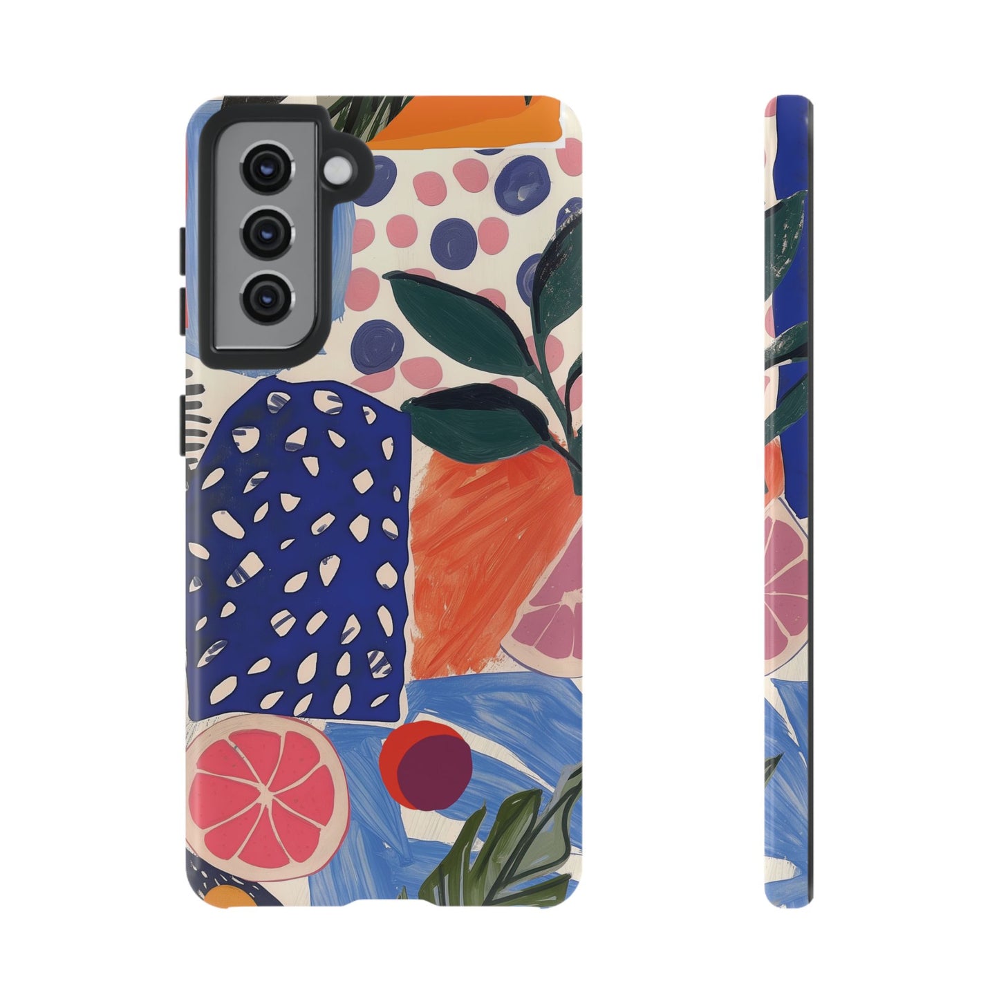 Vibrant Coquette Abstract Art Collage Phone Case – Artistic Design for iPhone