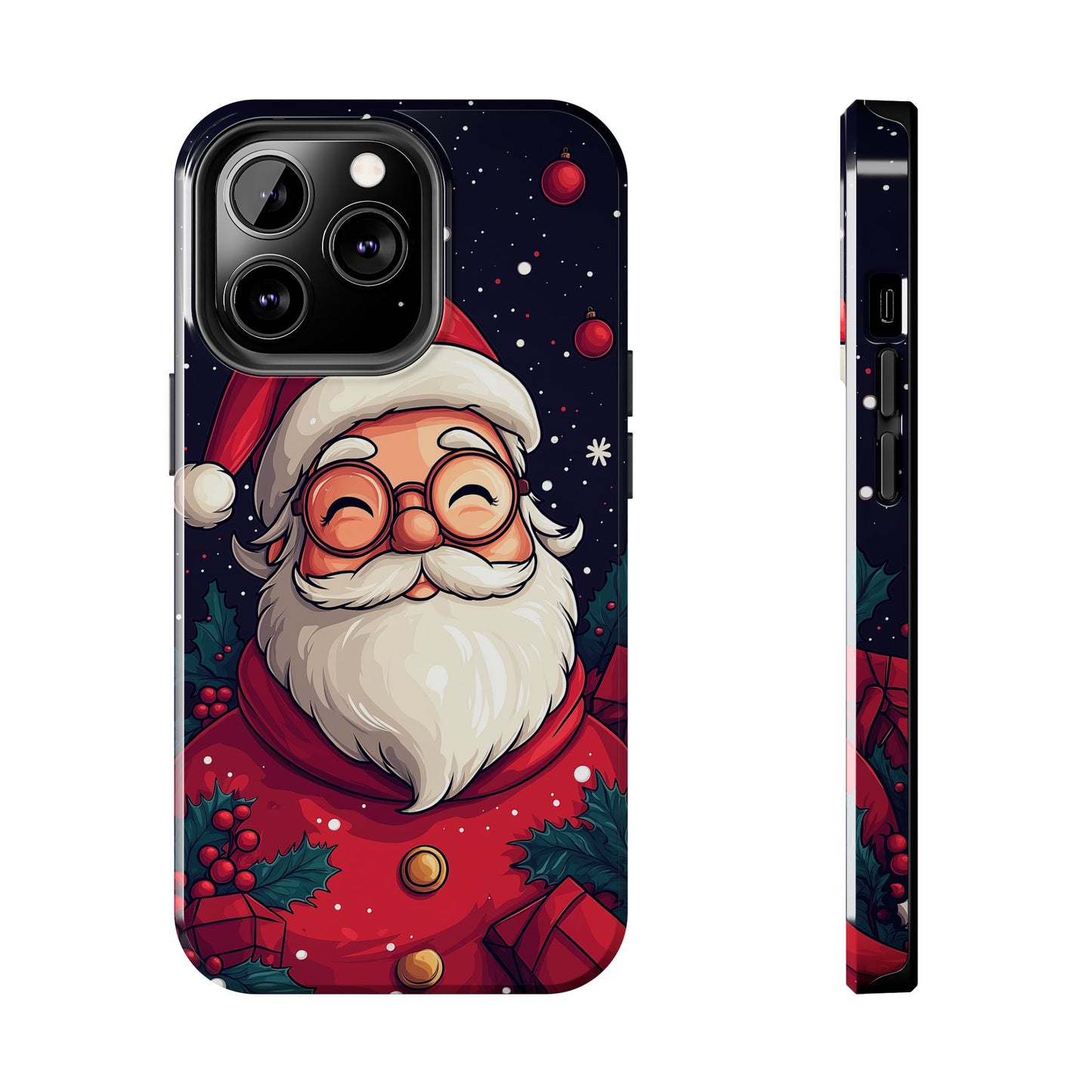 Jolly Santa Claus Christmas Phone Case – Festive Holiday Design