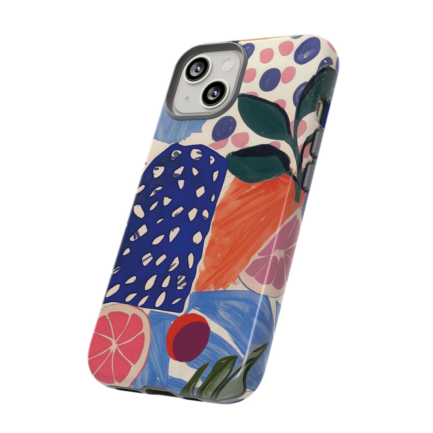 Vibrant Coquette Abstract Art Collage Phone Case – Artistic Design for iPhone