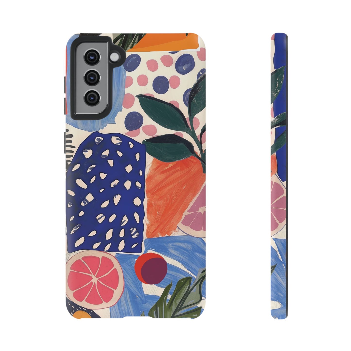 Vibrant Coquette Abstract Art Collage Phone Case – Artistic Design for iPhone