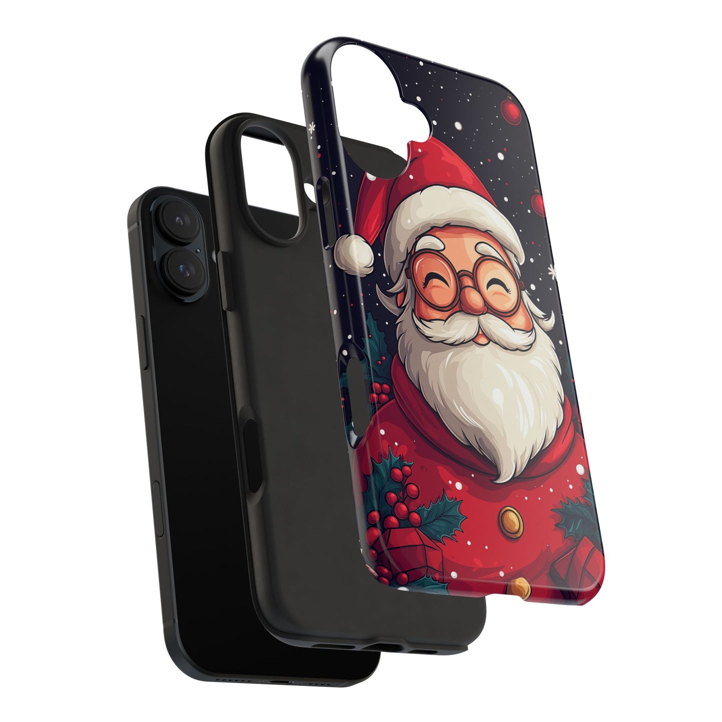 Jolly Santa Claus Christmas Phone Case – Festive Holiday Design
