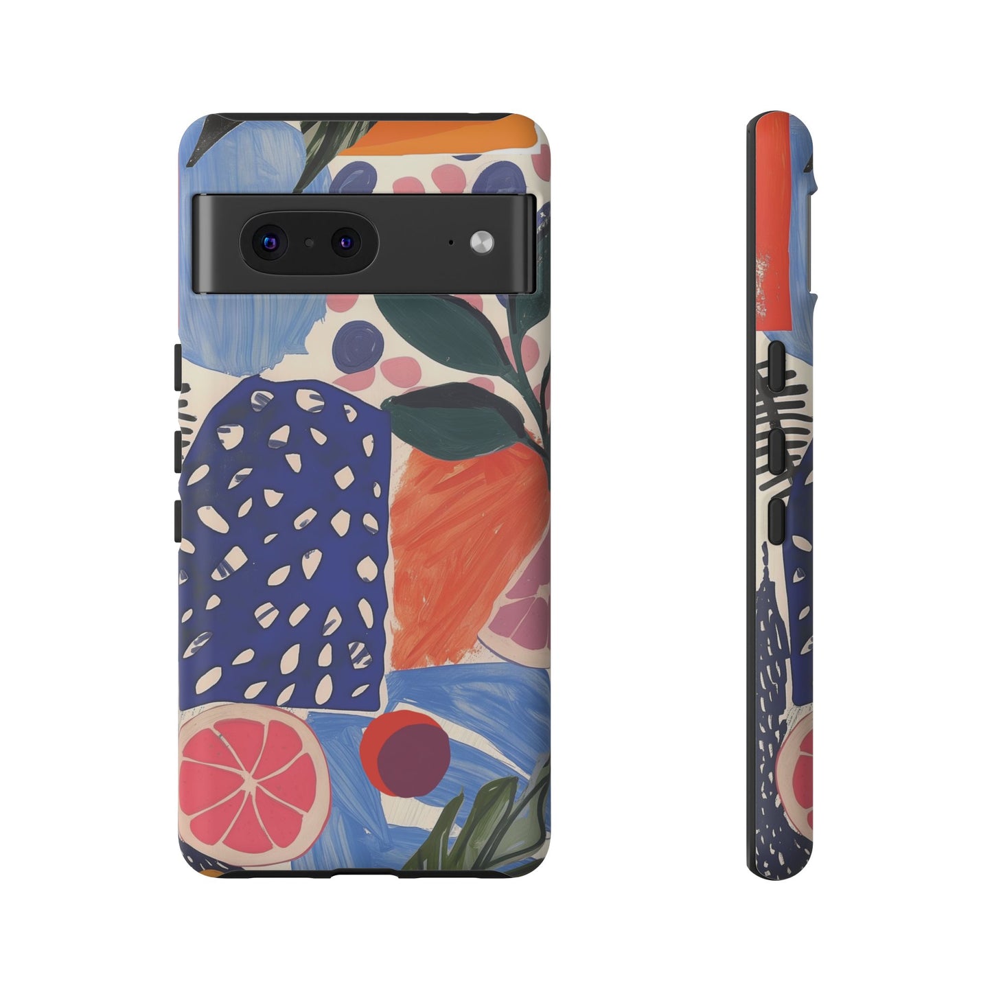 Vibrant Coquette Abstract Art Collage Phone Case – Artistic Design for iPhone