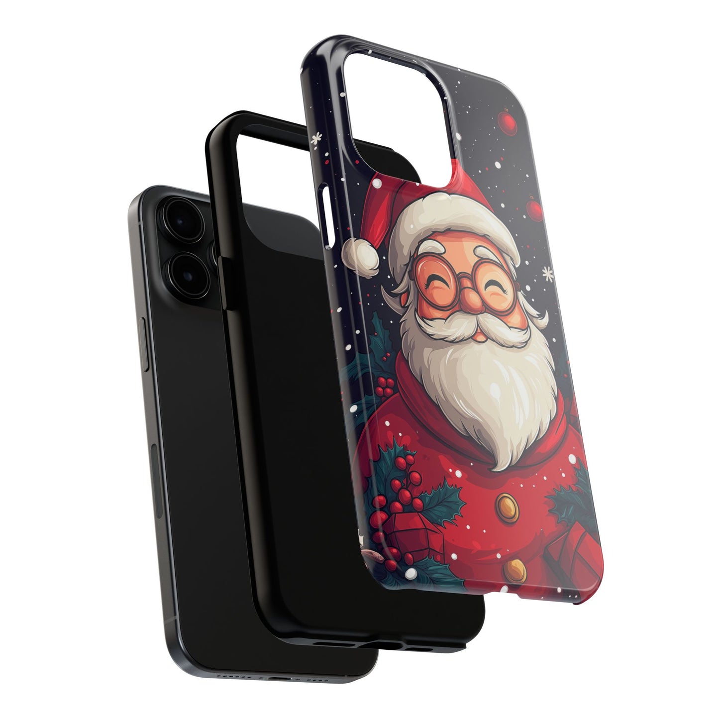 Jolly Santa Claus Christmas Phone Case – Festive Holiday Design