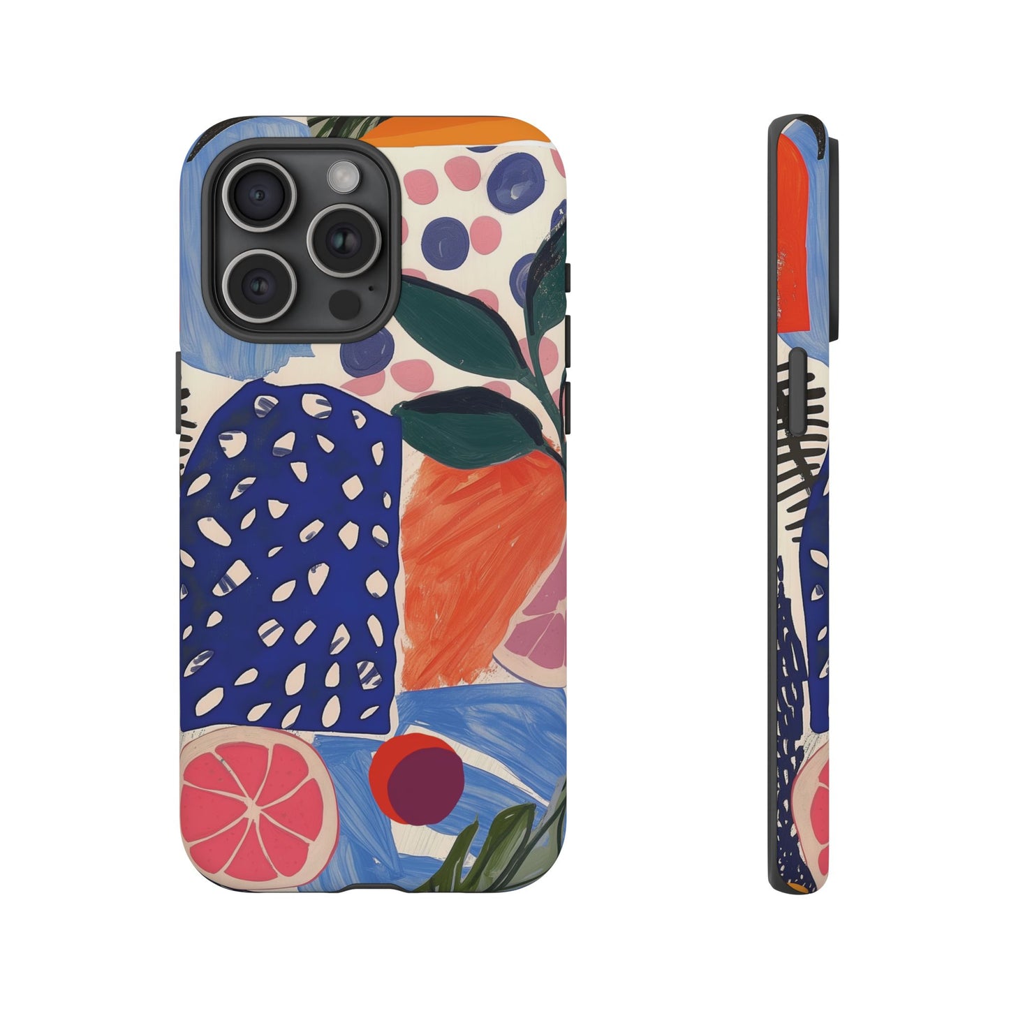 Vibrant Coquette Abstract Art Collage Phone Case – Artistic Design for iPhone