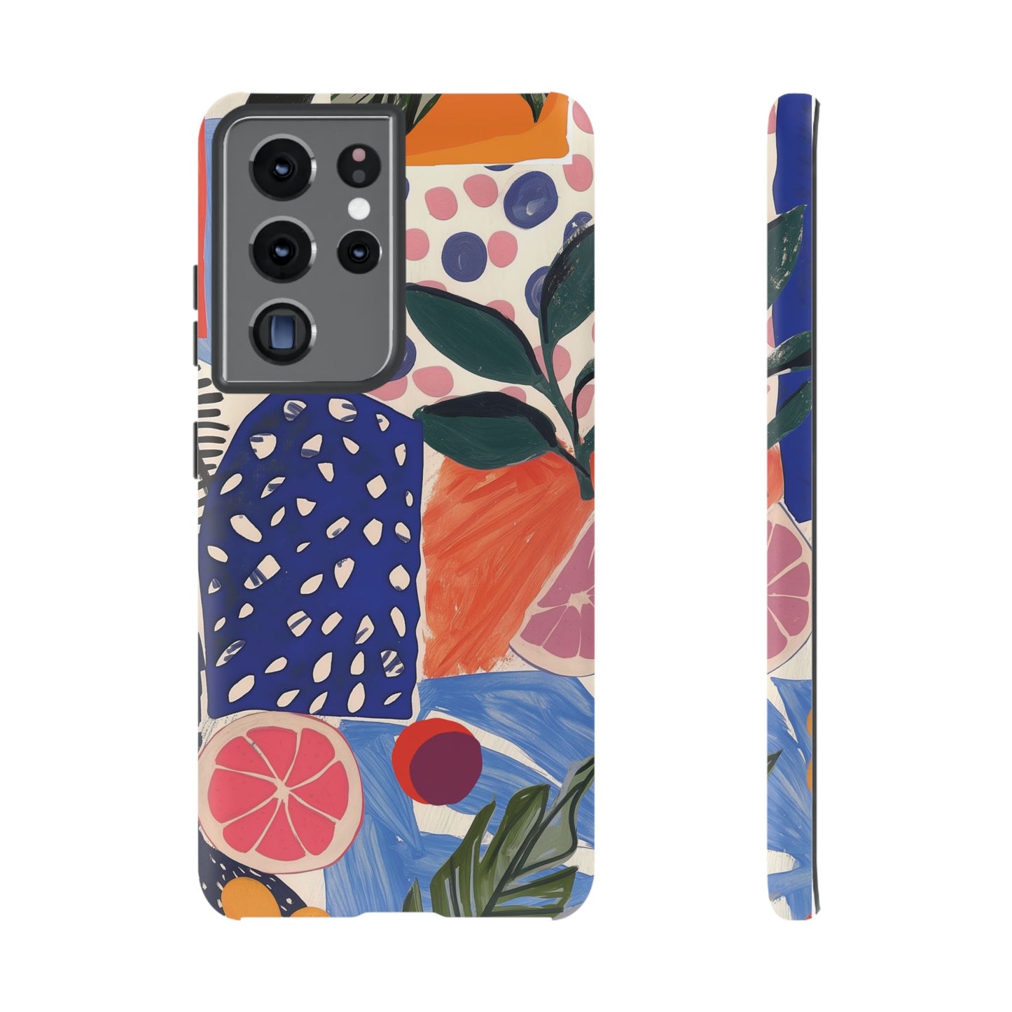 Vibrant Coquette Abstract Art Collage Phone Case – Artistic Design for iPhone