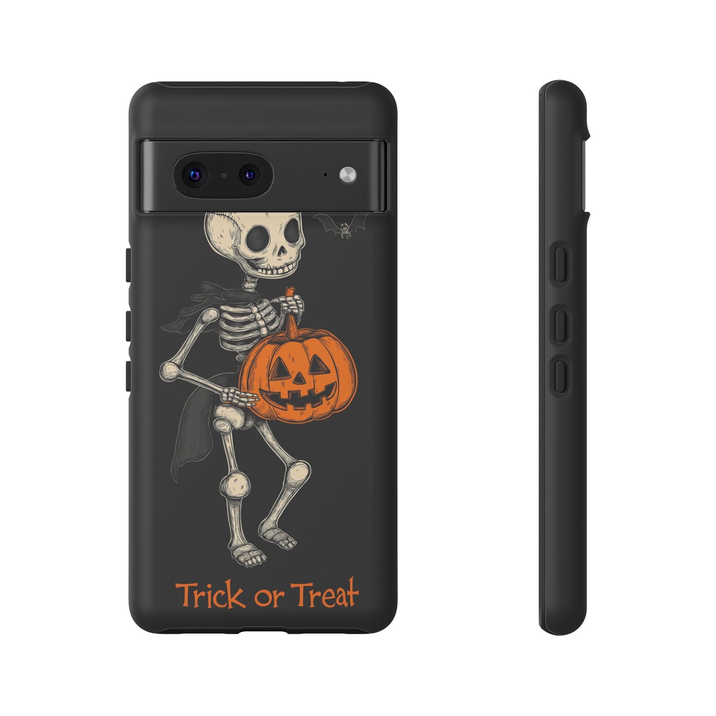 Skeleton Trick or Treat Halloween Phone Case