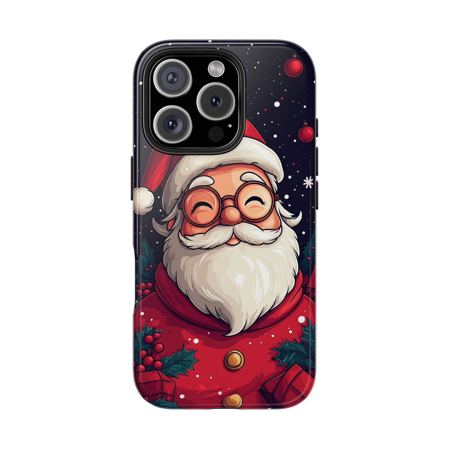 Jolly Santa Claus Christmas Phone Case – Festive Holiday Design
