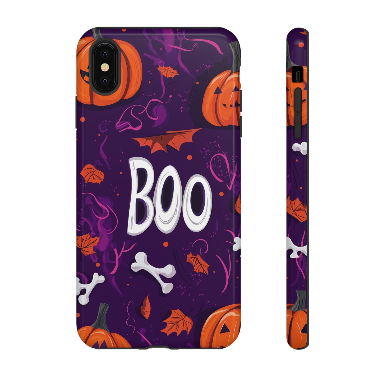 Halloween ‘Boo’ Phone Case – Spooky Fun Design for iPhone, Samsung, Google Pixel
