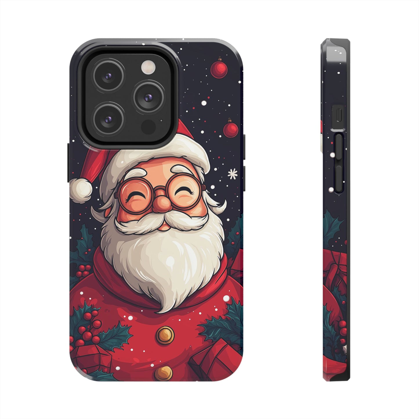 Jolly Santa Claus Christmas Phone Case – Festive Holiday Design