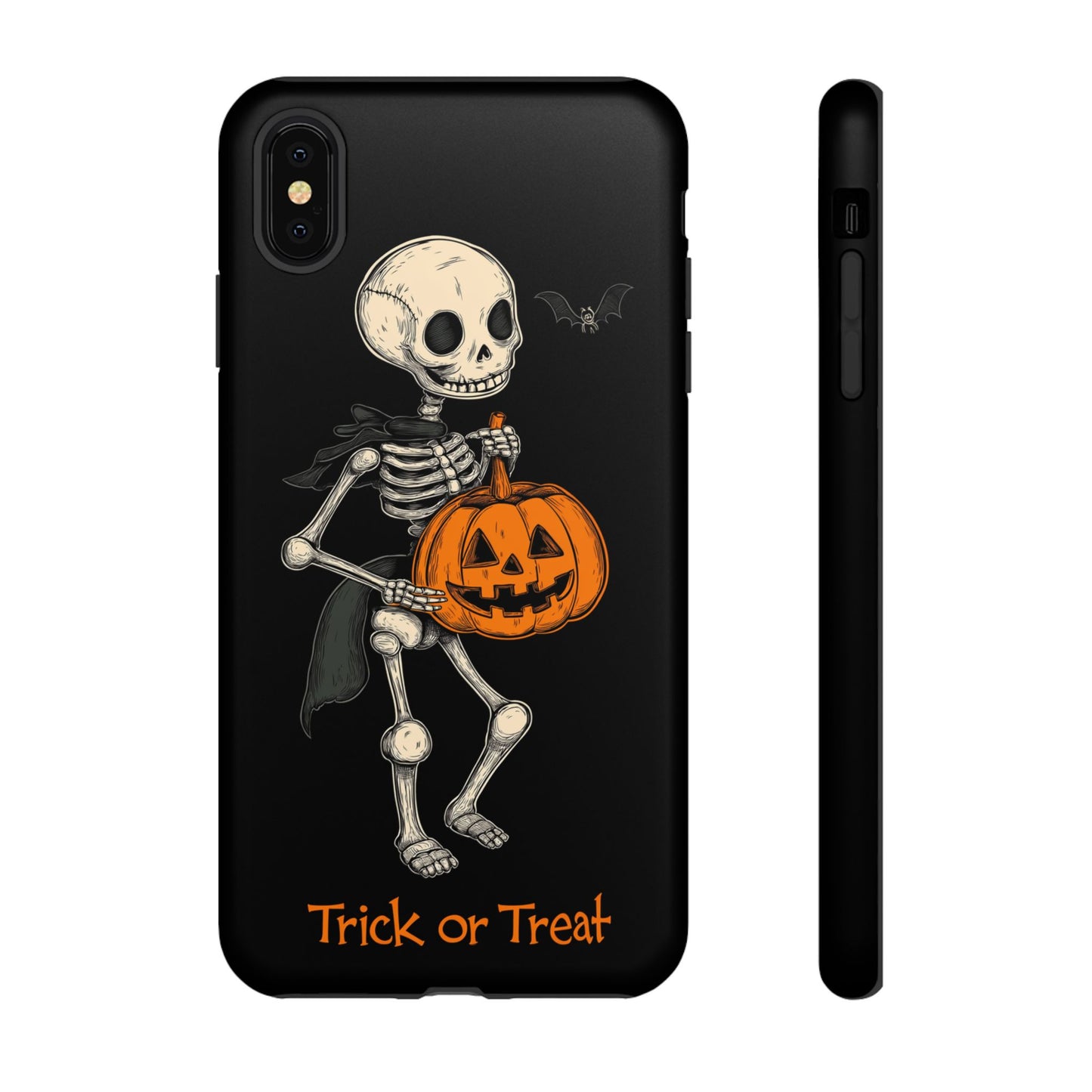 Skeleton Trick or Treat Halloween Phone Case