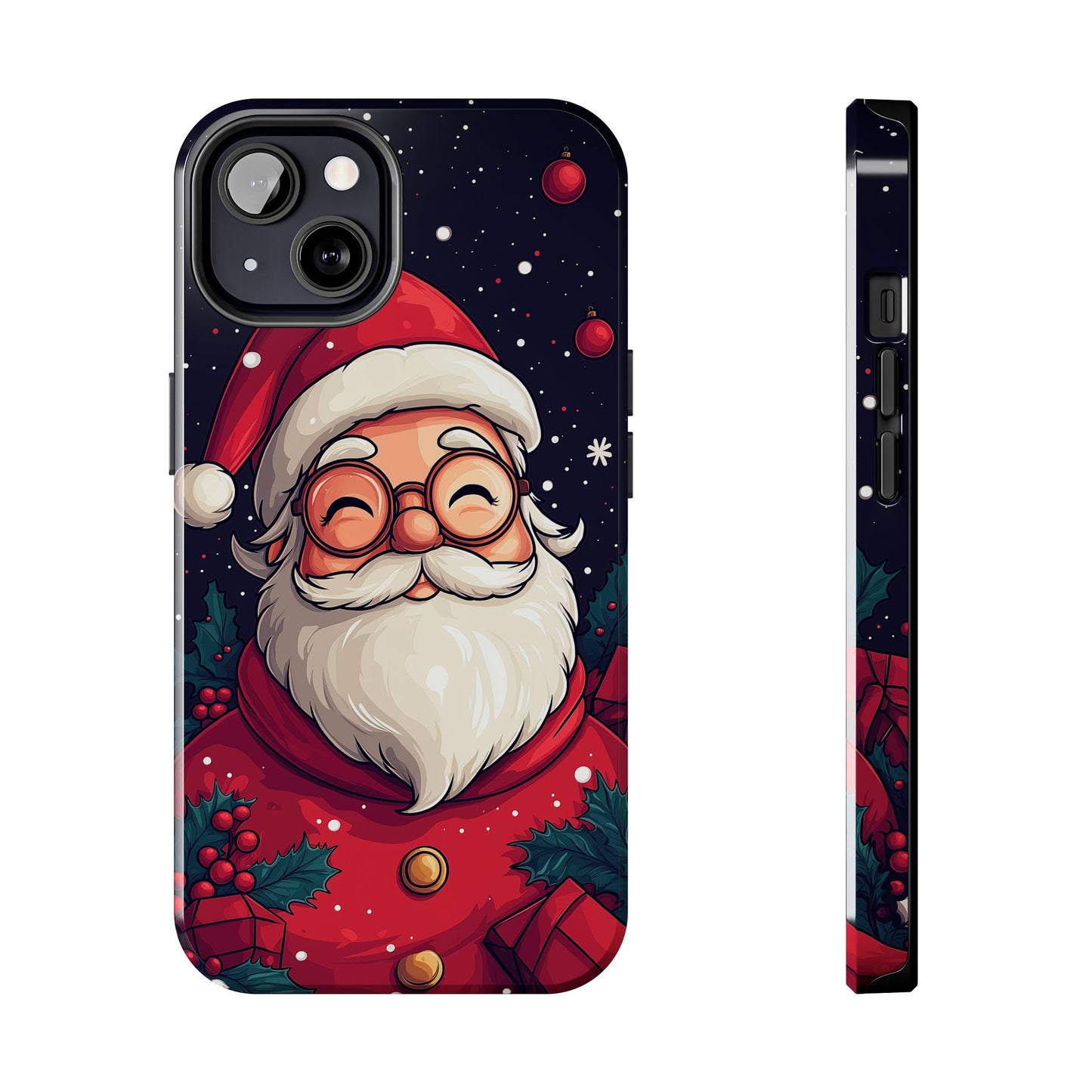 Jolly Santa Claus Christmas Phone Case – Festive Holiday Design