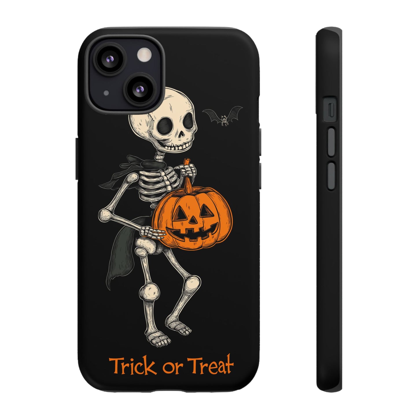 Skeleton Trick or Treat Halloween Phone Case