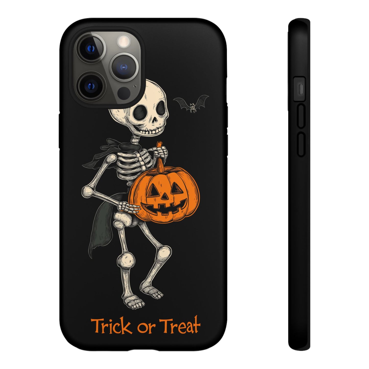Skeleton Trick or Treat Halloween Phone Case