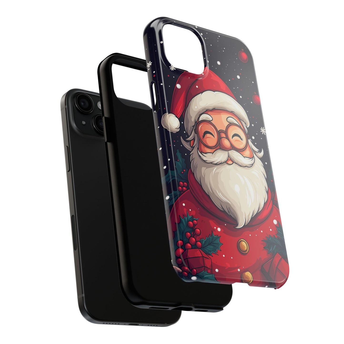 Jolly Santa Claus Christmas Phone Case – Festive Holiday Design