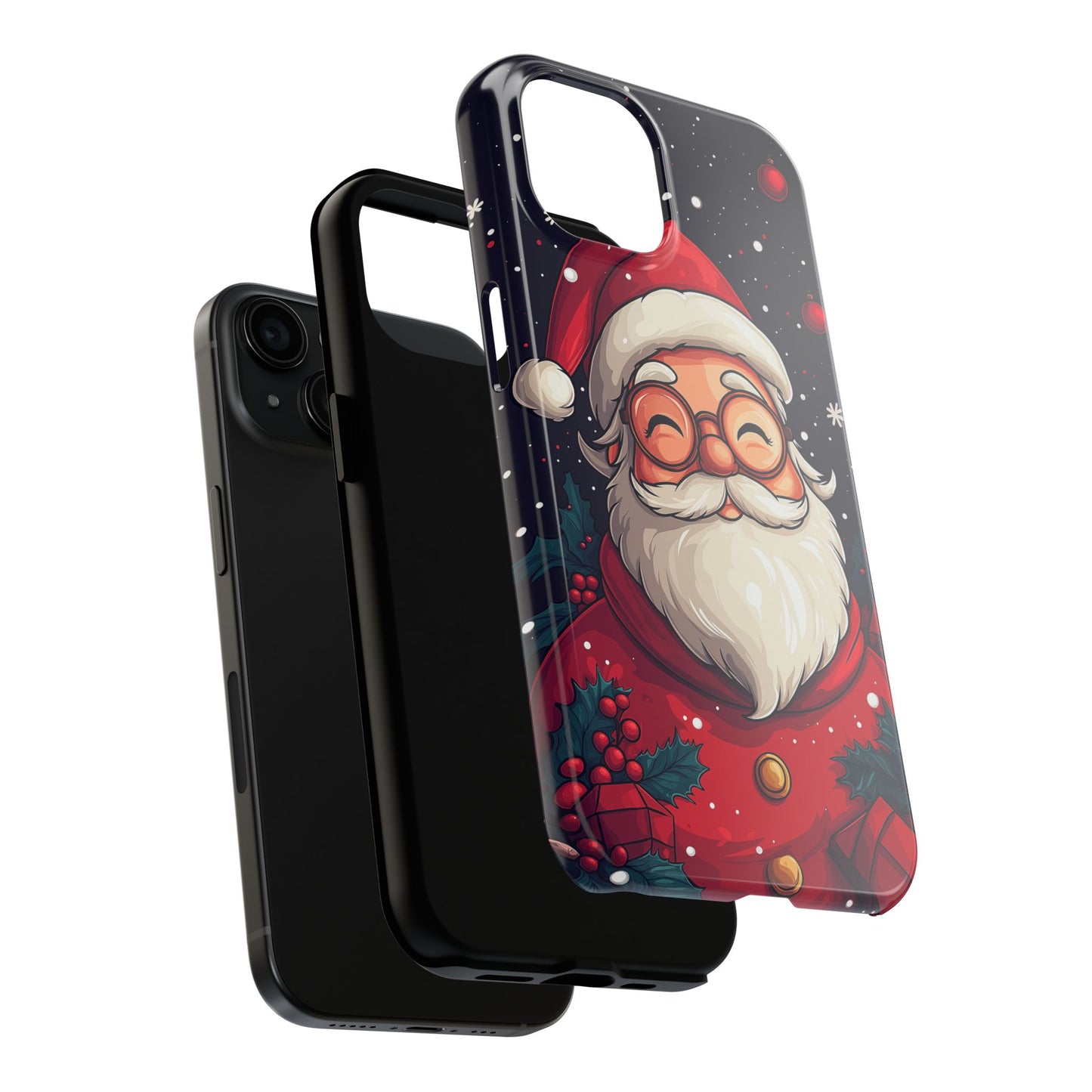 Jolly Santa Claus Christmas Phone Case – Festive Holiday Design