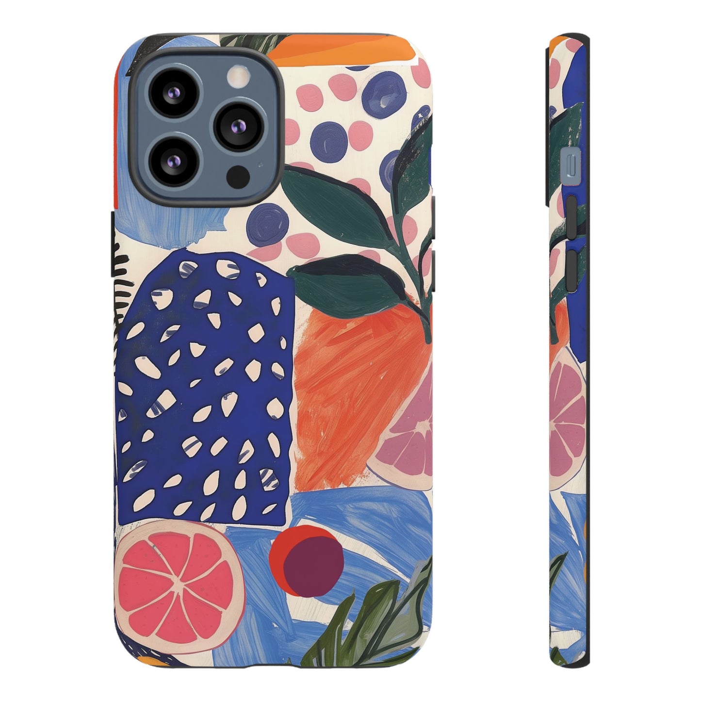 Vibrant Coquette Abstract Art Collage Phone Case – Artistic Design for iPhone