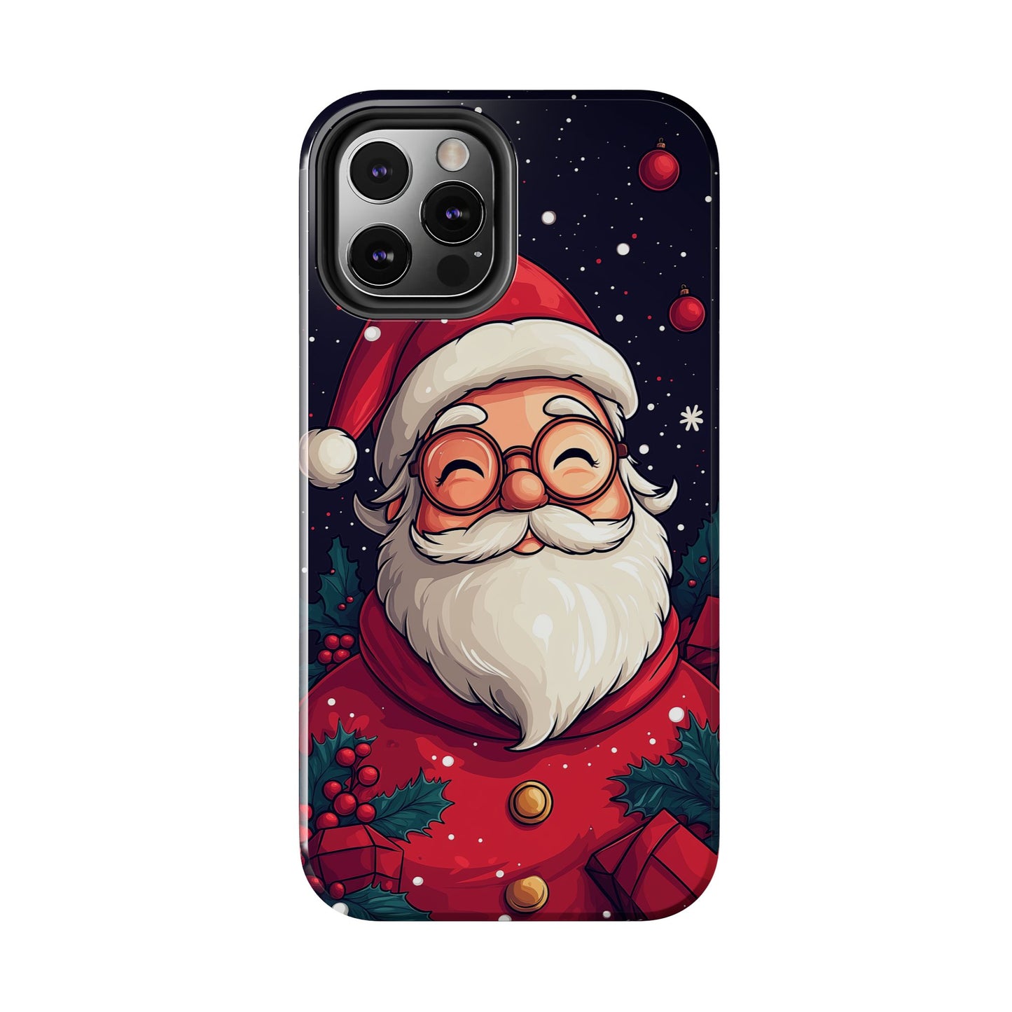 Jolly Santa Claus Christmas Phone Case – Festive Holiday Design