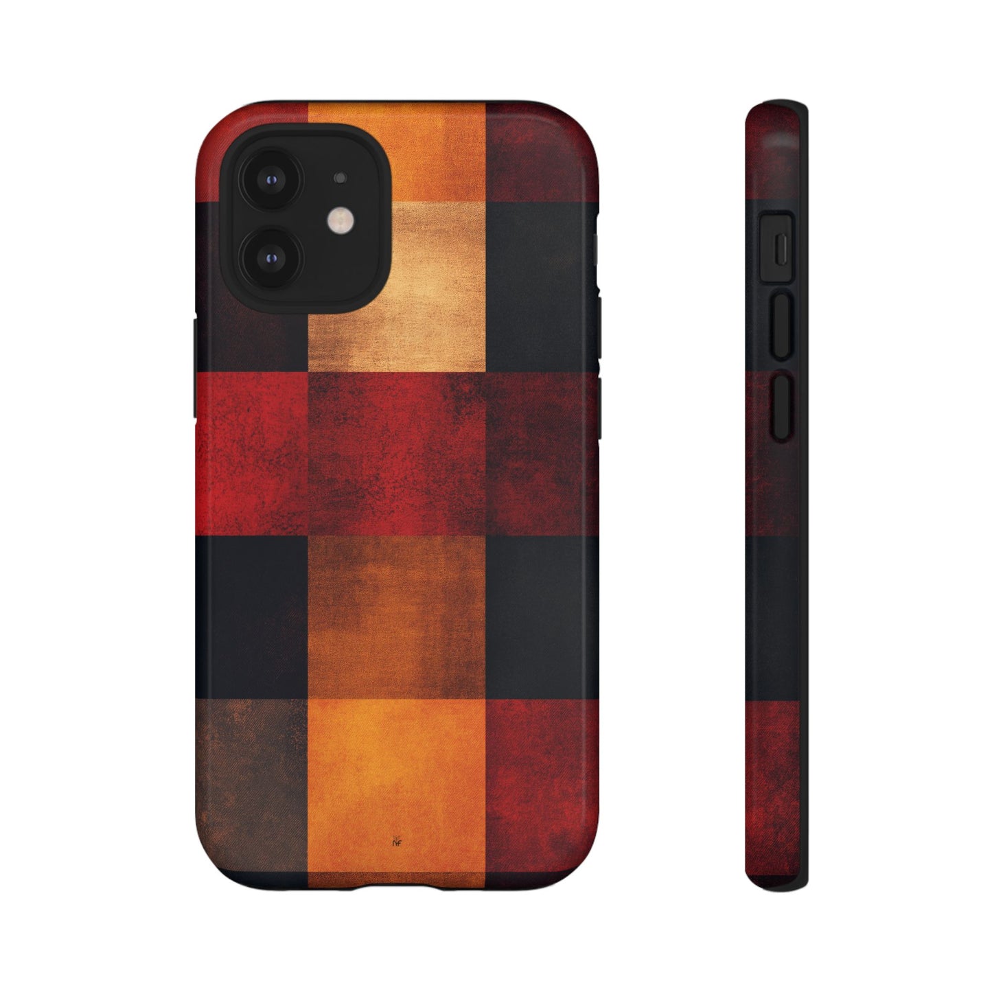 Rustic Plaid Pattern Phone Case – Cozy Fall Design for iPhone, Samsung, Google Pixel
