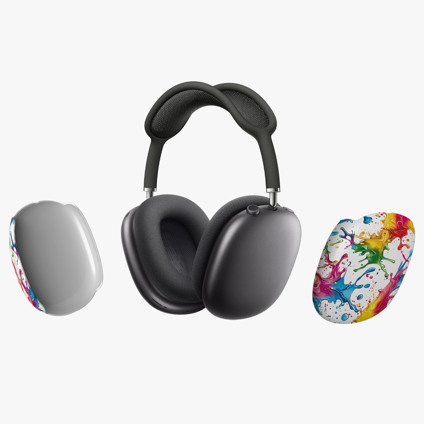 Vibrant Splash Design AirPods Max Case - Stylish and Durable Protection - NovaFlair