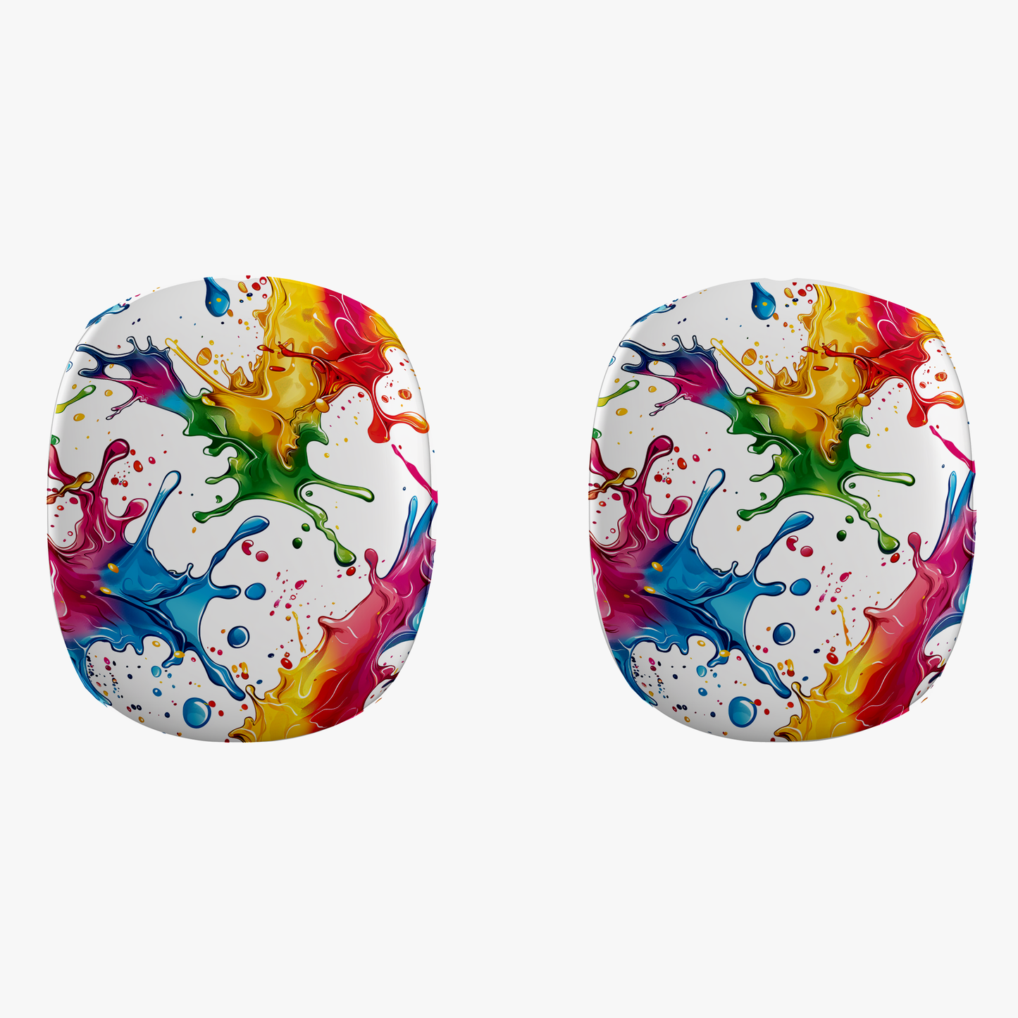 Vibrant Splash Design AirPods Max Case - Stylish and Durable Protection - NovaFlair