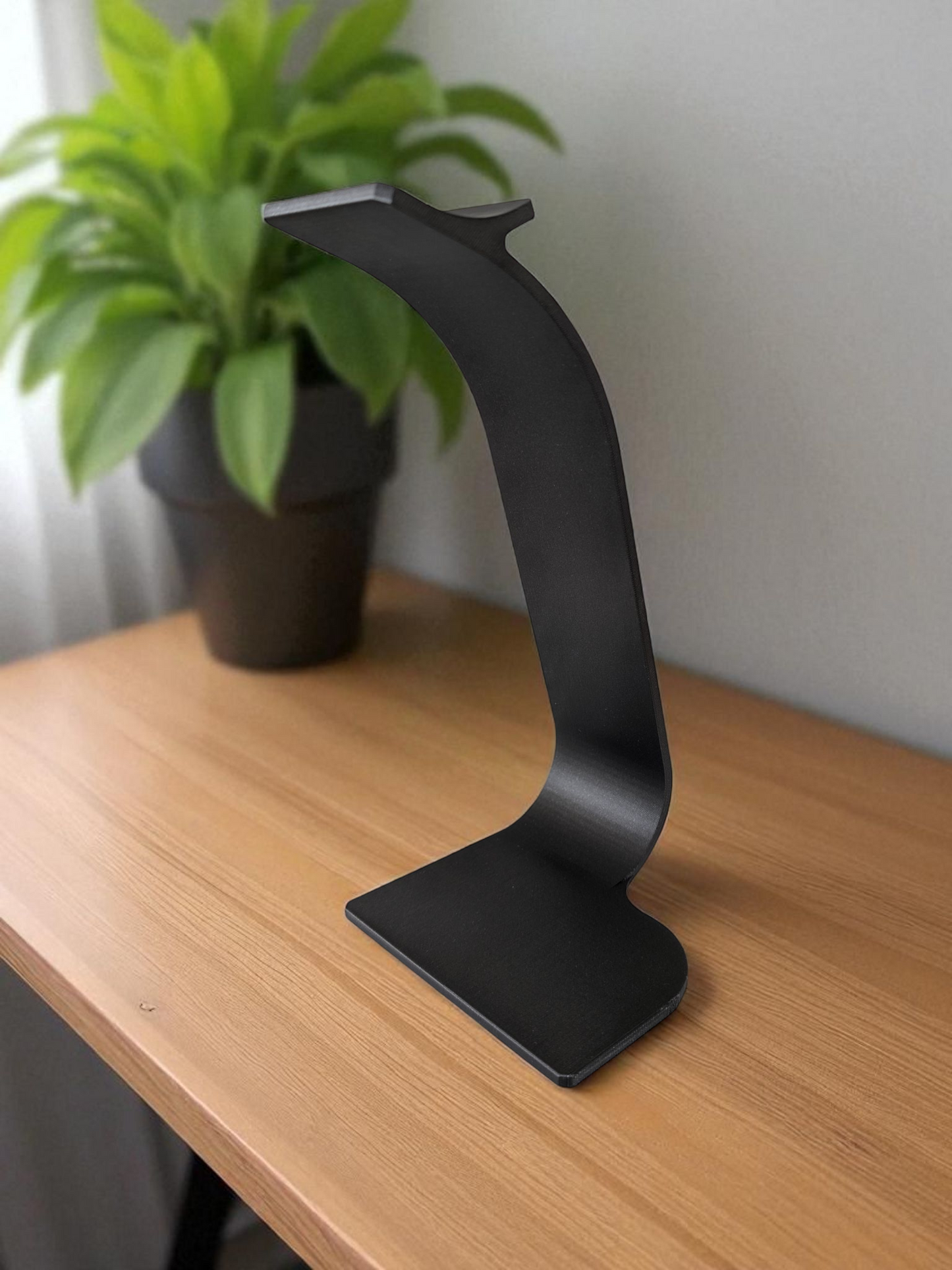Minimalist 3D Printed Headphone Stand – Space-Saving Desk Display for Gamers, Creators & Audiophiles