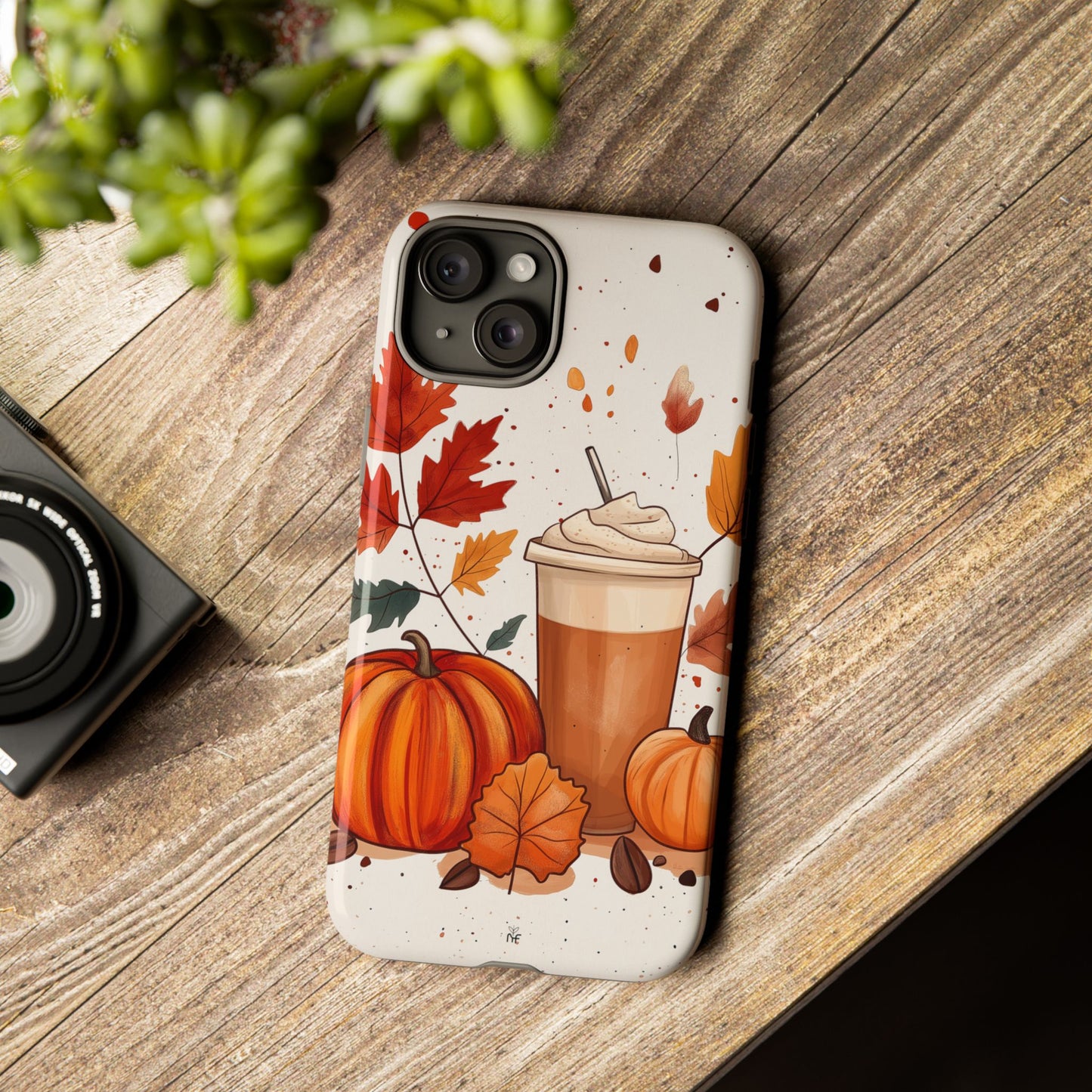 Cozy Autumn Pumpkin Spice Phone Case – Fall Design for iPhone, Samsung, Google Pixel