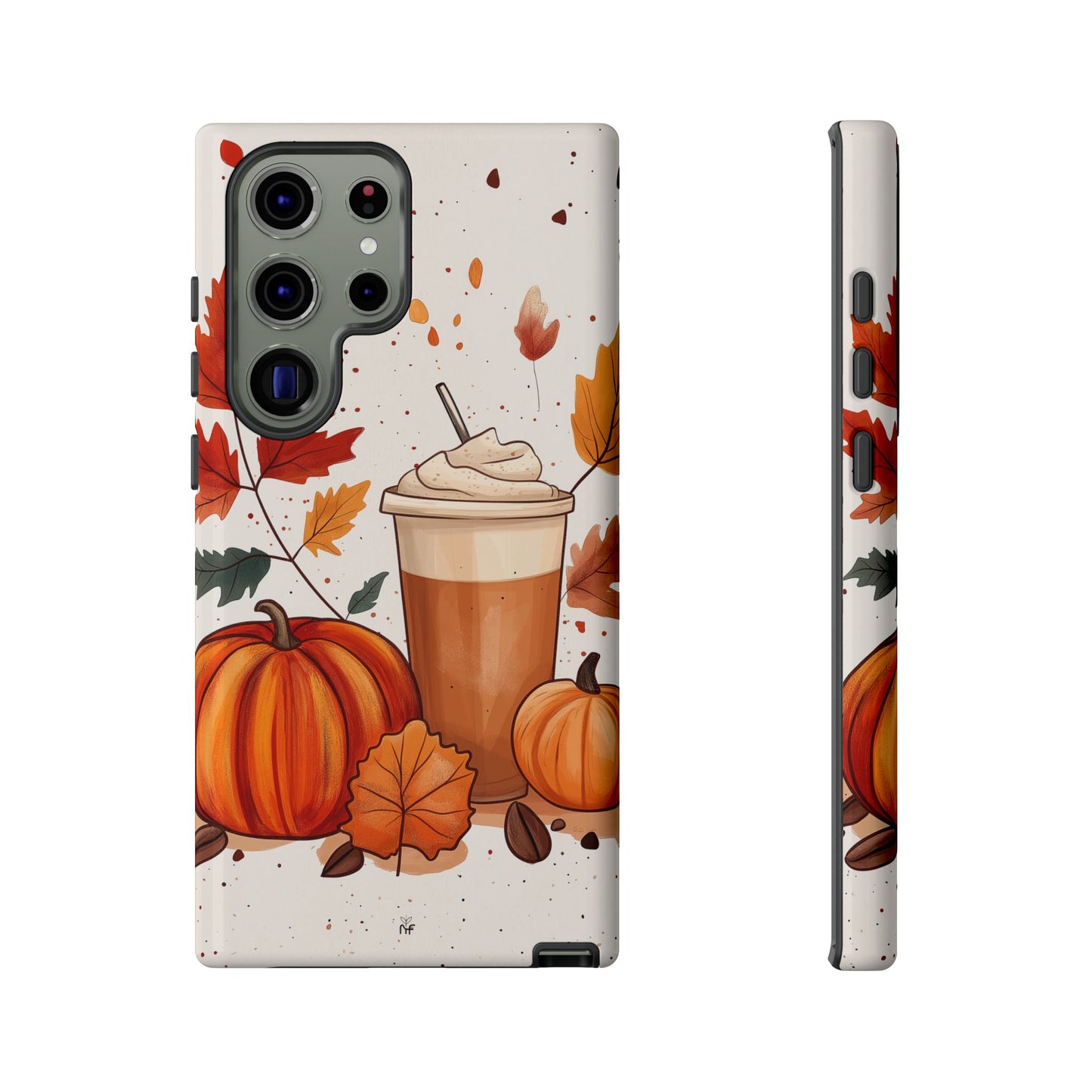 Cozy Autumn Pumpkin Spice Phone Case – Fall Design for iPhone, Samsung, Google Pixel