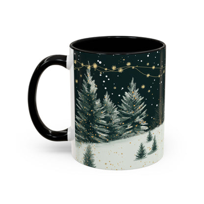 Winter Wonderland Coffee Mug - Cozy Hot Beverage Cup for Holidays, Christmas Gift, Winter Decor, Festive Mugs, Tea Lover's Delight
