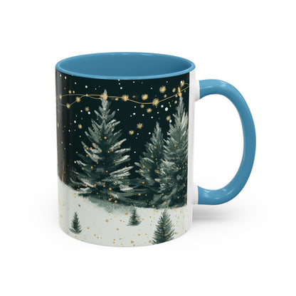Winter Wonderland Coffee Mug - Cozy Hot Beverage Cup for Holidays, Christmas Gift, Winter Decor, Festive Mugs, Tea Lover's Delight