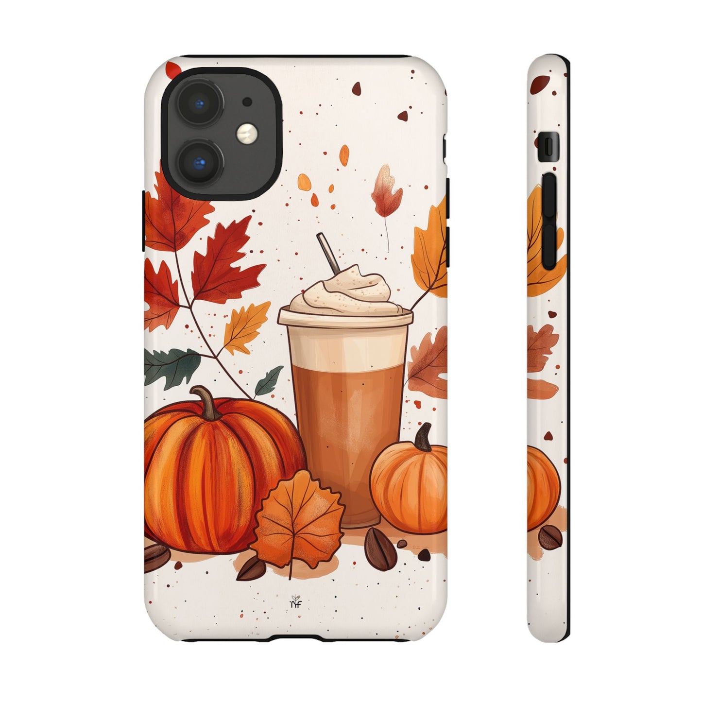 Cozy Autumn Pumpkin Spice Phone Case – Fall Design for iPhone, Samsung, Google Pixel