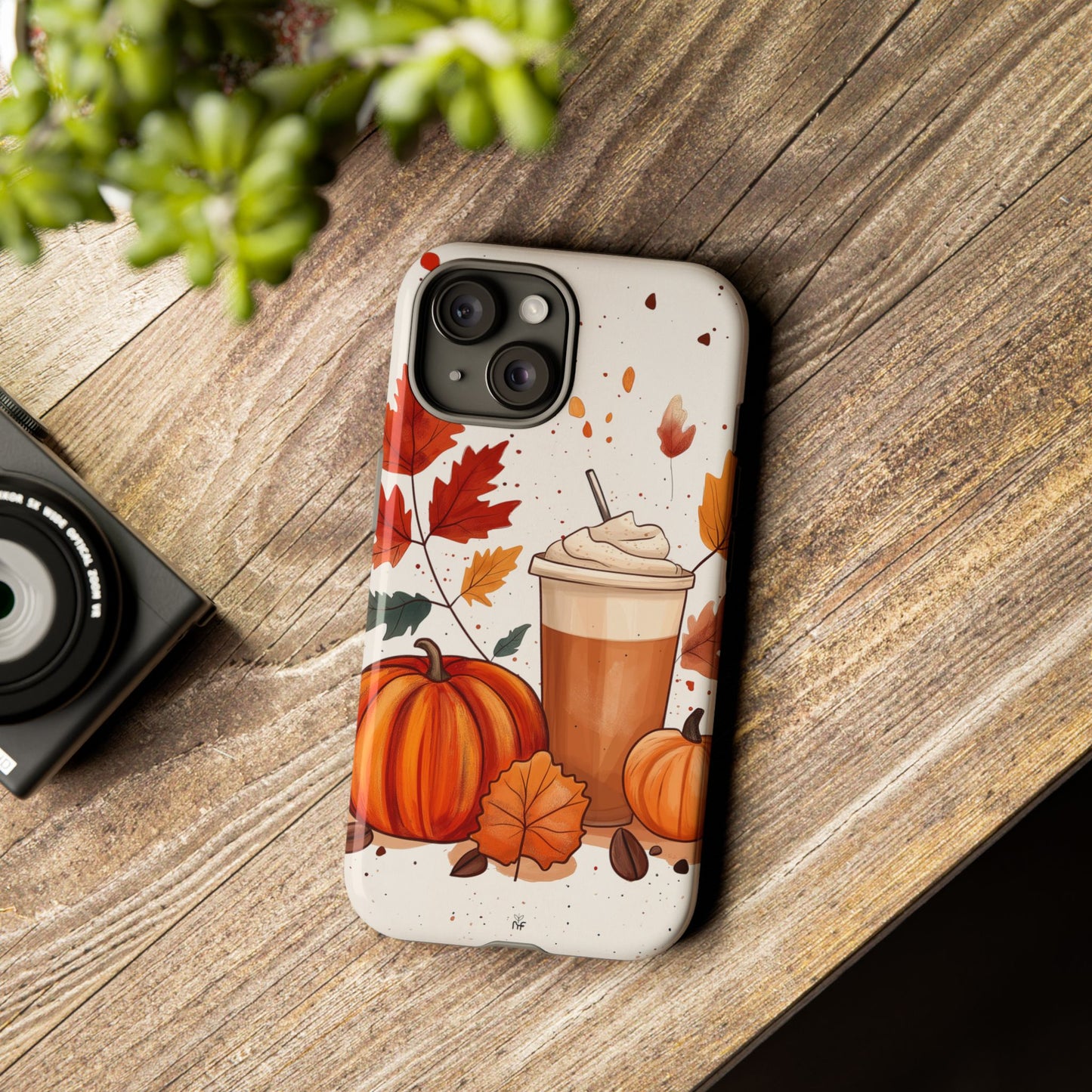 Cozy Autumn Pumpkin Spice Phone Case – Fall Design for iPhone, Samsung, Google Pixel