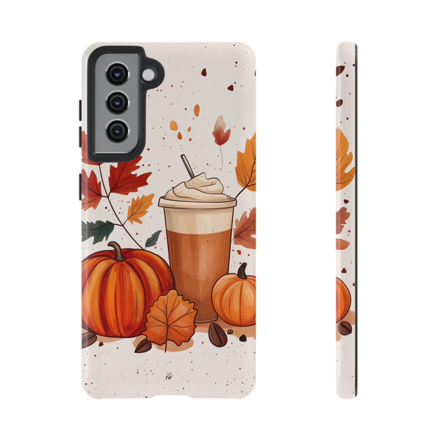 Cozy Autumn Pumpkin Spice Phone Case – Fall Design for iPhone, Samsung, Google Pixel