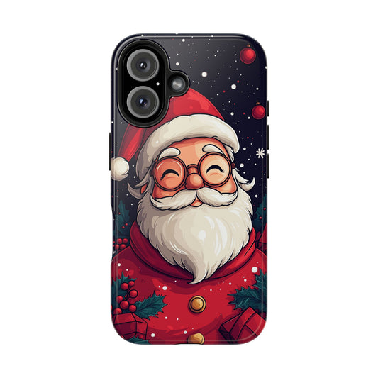 Jolly Santa Claus Christmas Phone Case – Festive Holiday Design