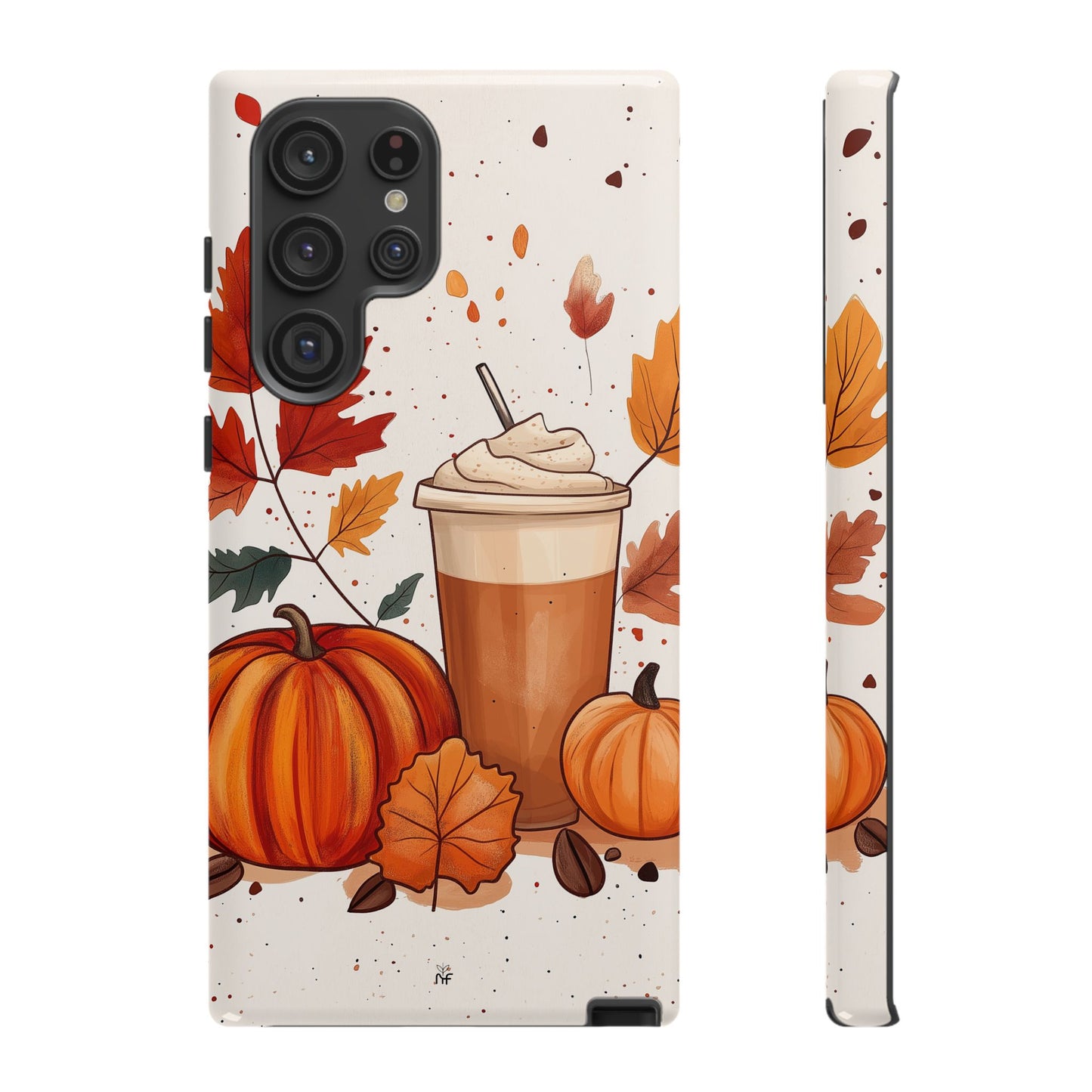 Cozy Autumn Pumpkin Spice Phone Case – Fall Design for iPhone, Samsung, Google Pixel