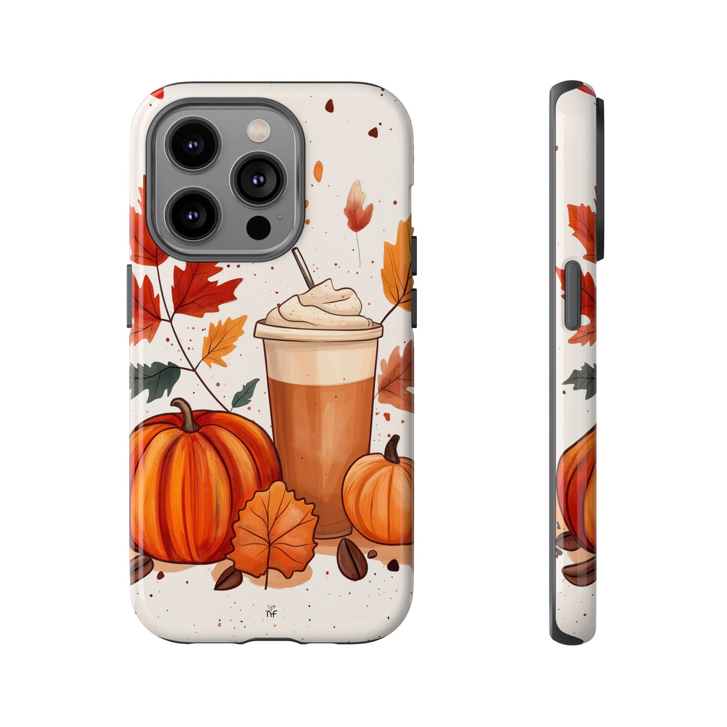 Cozy Autumn Pumpkin Spice Phone Case – Fall Design for iPhone, Samsung, Google Pixel