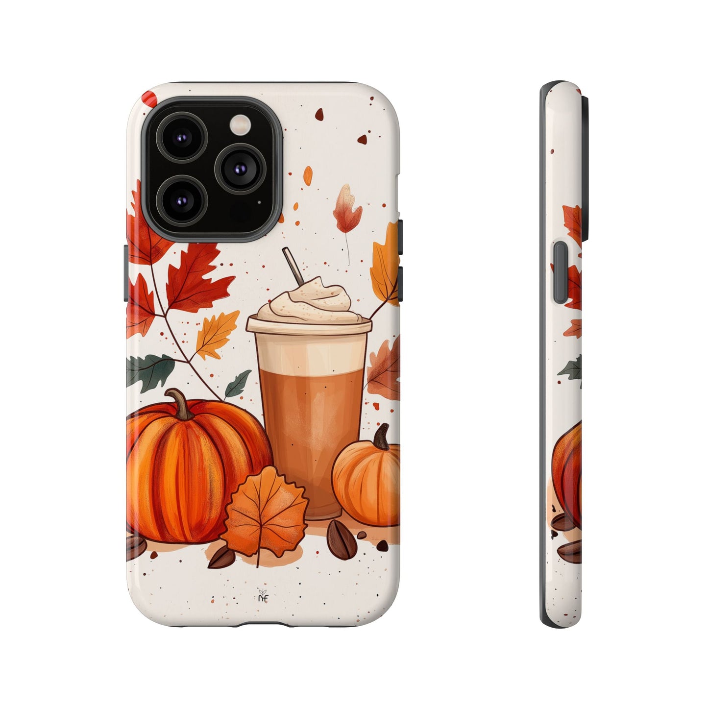 Cozy Autumn Pumpkin Spice Phone Case – Fall Design for iPhone, Samsung, Google Pixel