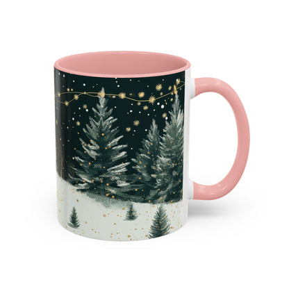 Winter Wonderland Coffee Mug - Cozy Hot Beverage Cup for Holidays, Christmas Gift, Winter Decor, Festive Mugs, Tea Lover's Delight